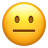 Emoji de cara neutra